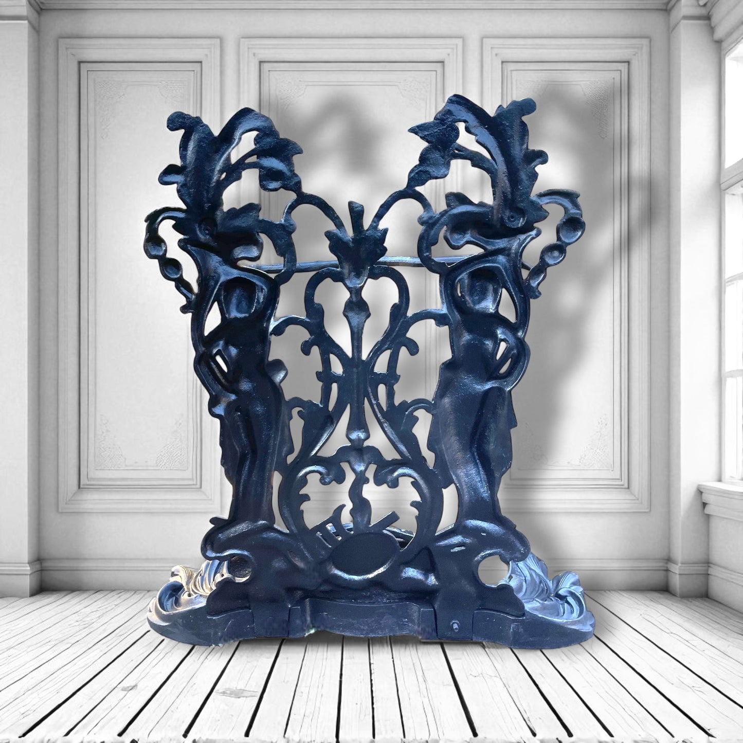 Antique Art Nouveau French Umbrella Stand A Corneau Charlesville/27