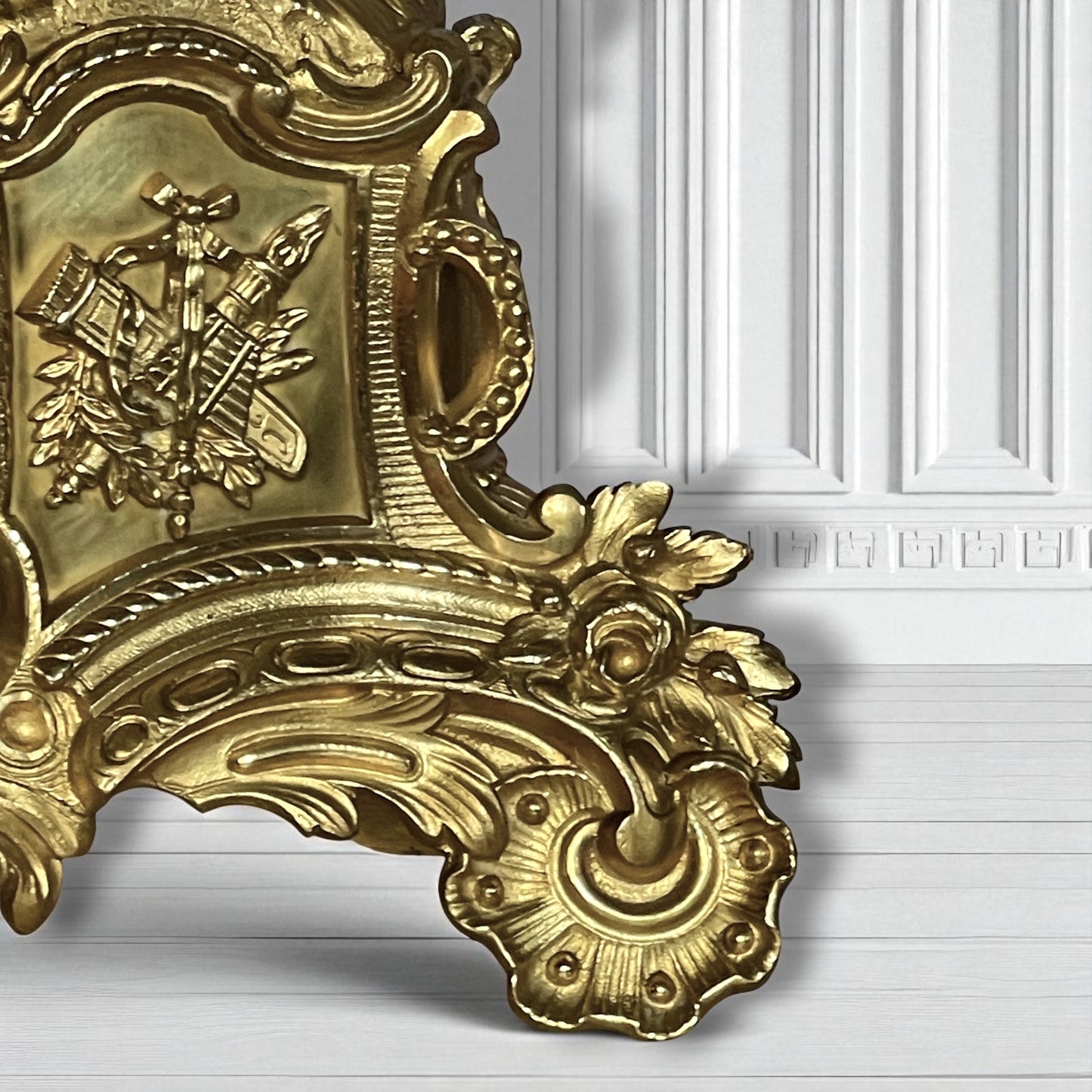 Henri Picard Antique Athena Ormolu Mantel Clock c1850–1860.