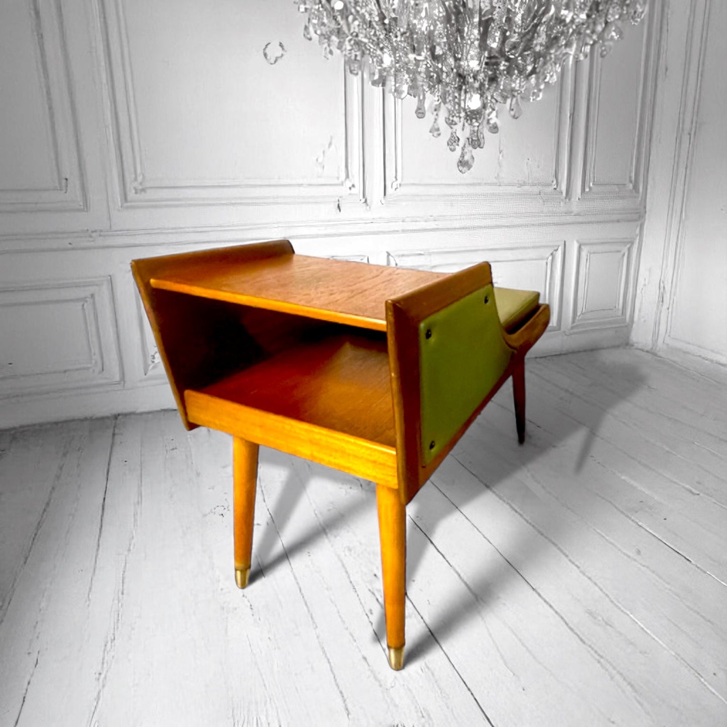 Chippy Heath Mid Century Teak Telephone Table 1950/60's.