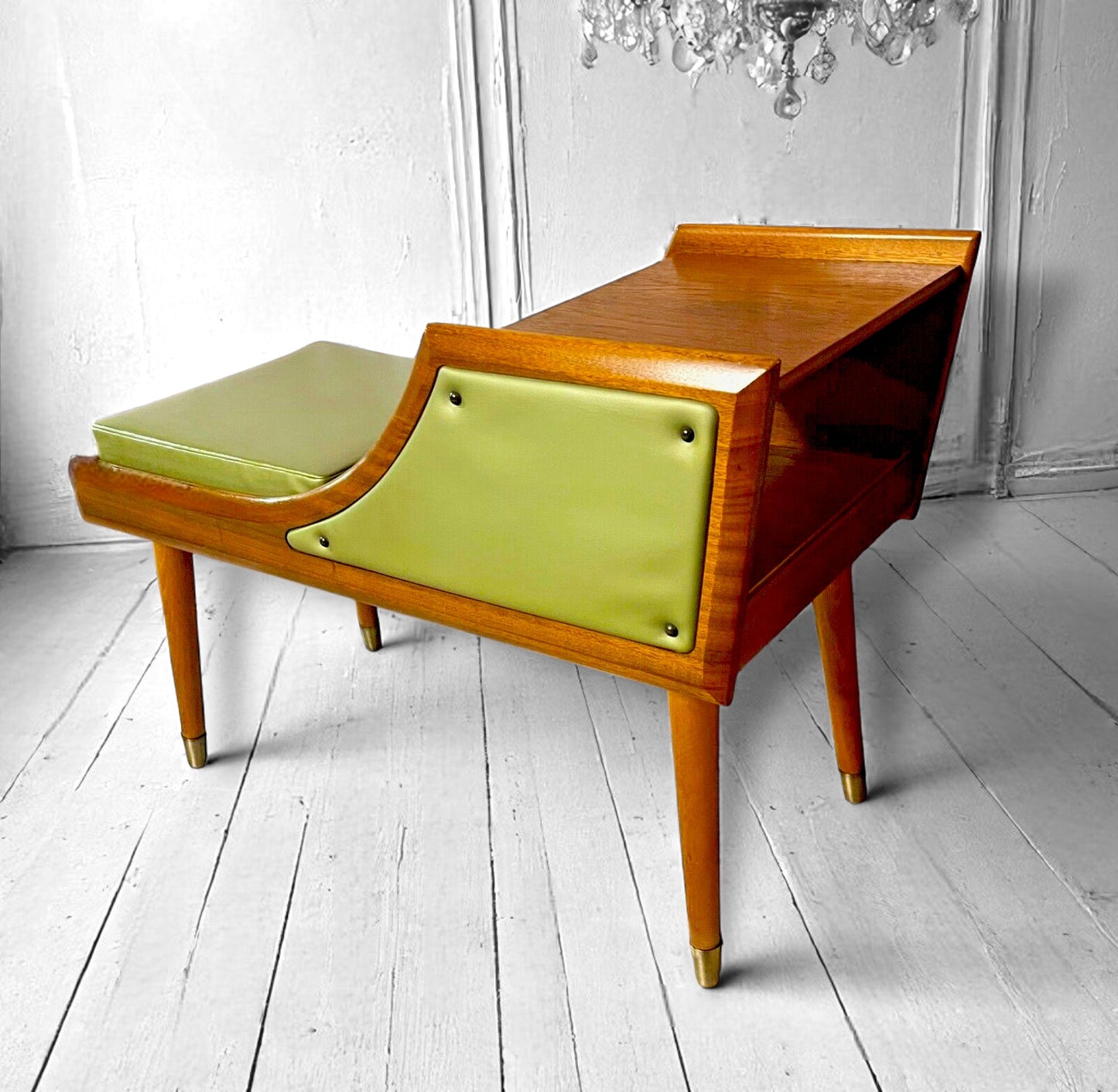 Chippy Heath Mid Century Teak Telephone Table 1950/60's.