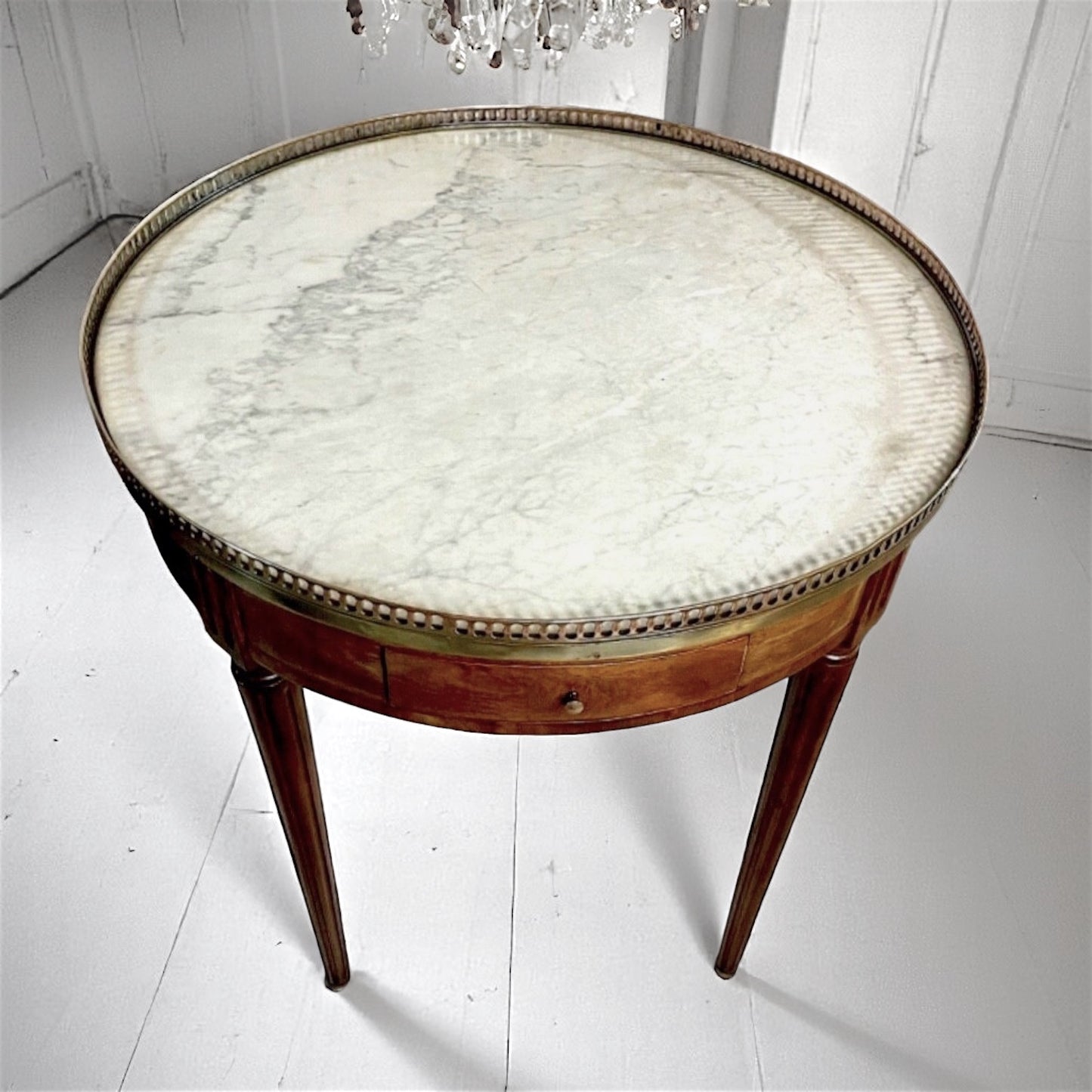 Louis XVI Style Mahogany Gueridon Table made in 1814.