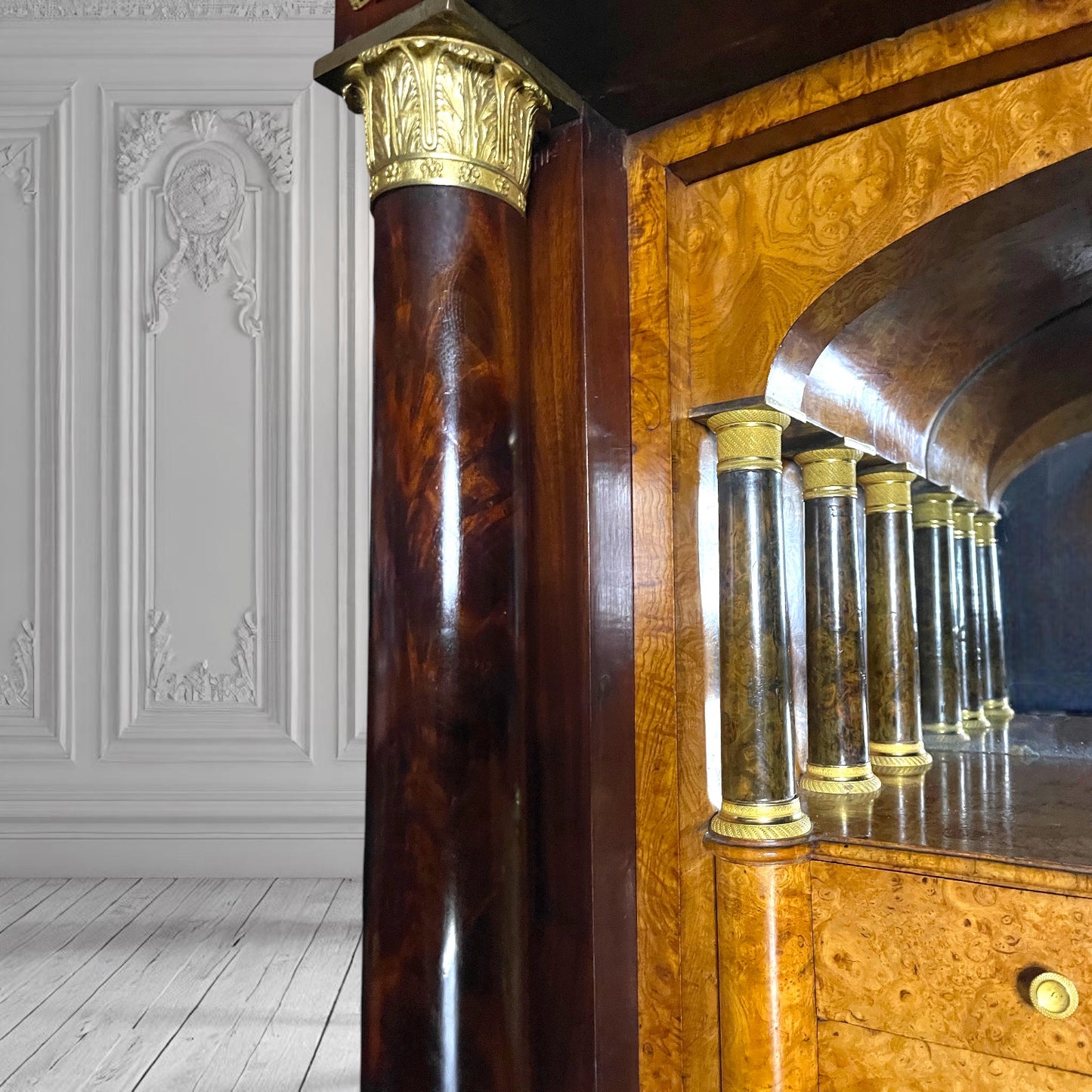 French Empire Secrétaire à Abattant, c.1805–1815 Attributed to the circle of Jacob-Desmalter.