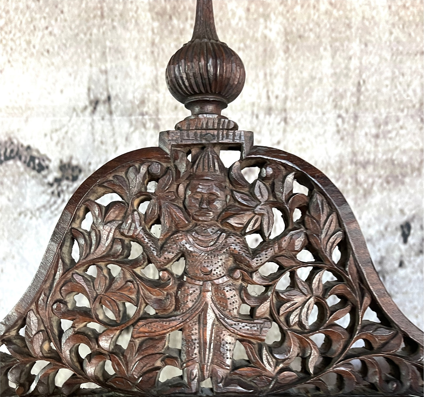 Anglo Indian Hand-Carved Hardwood Chiffonier c1880