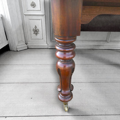 Magnificent 9ft x 4 ft William IV Mahogany Extending Dining Table Gillow's Style
