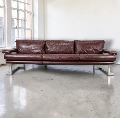 Mid Century Pieff Mandarin 3-Seater Sofa & Pair of Armchairs Tim Bates, 1970s
