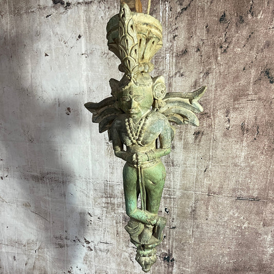 17th century Patan Gujarat Winged Angel Goddess corbel sculpture