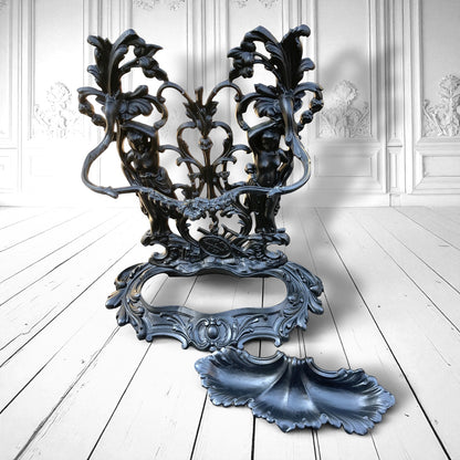 Antique Art Nouveau French Umbrella Stand A Corneau Charlesville/27