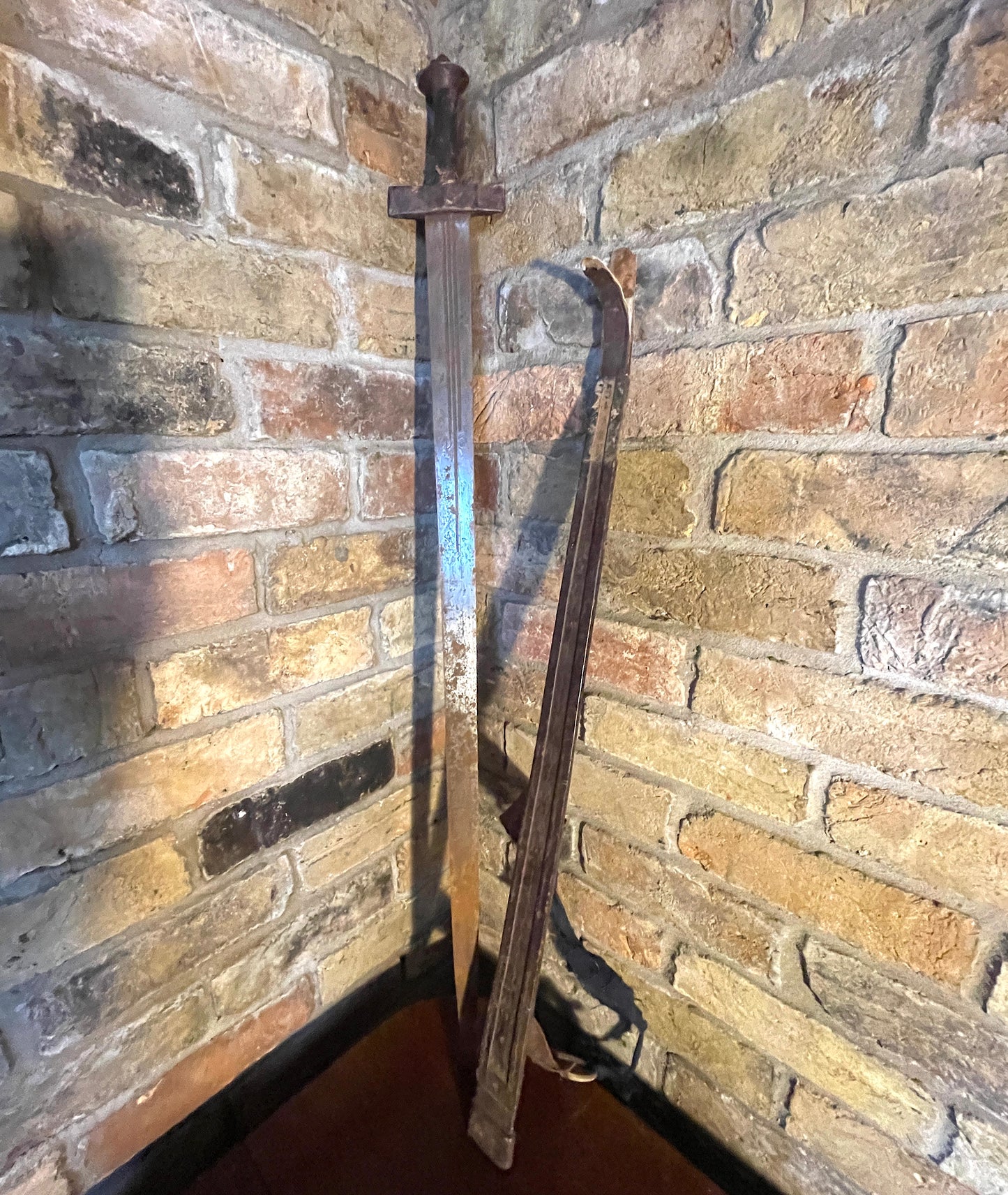 Rare and authentic African tuareg sword, dated to 17th–18th century