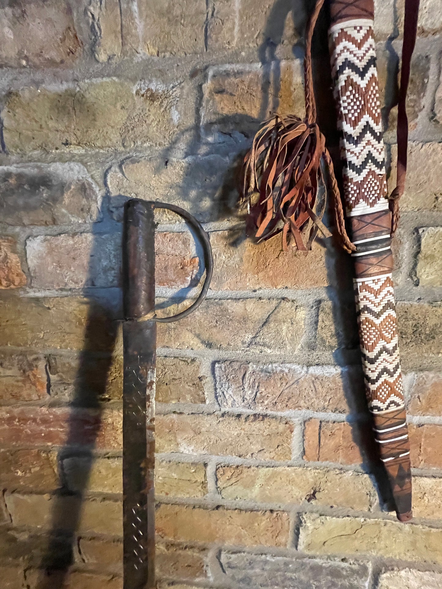 A rare and authentic African prestige sword, dated to c. 1900–30