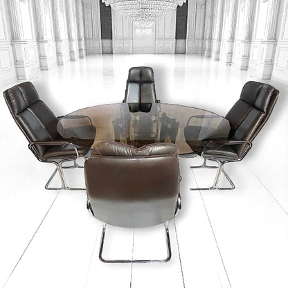 Pieff Tim Bates 1970/80's Luxury Dining Set.