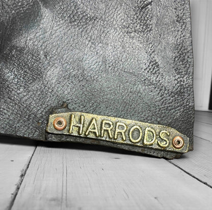 Antique Leather Full Size Baby Elephant for Harrods 1880