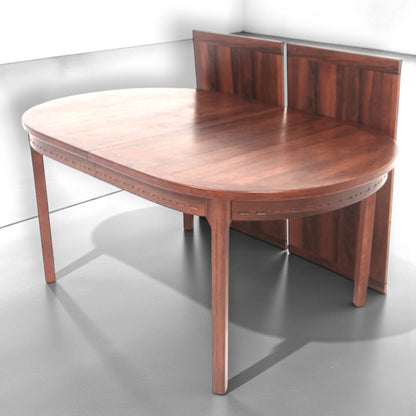 Nils Jonsson for Troeds Swedish Mid-Century Rosewood Extending Dining Table 1960