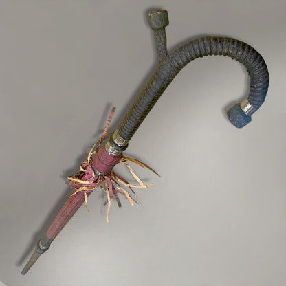 A rare and authentic African disguised sword cane, dated to c. 1920–40,