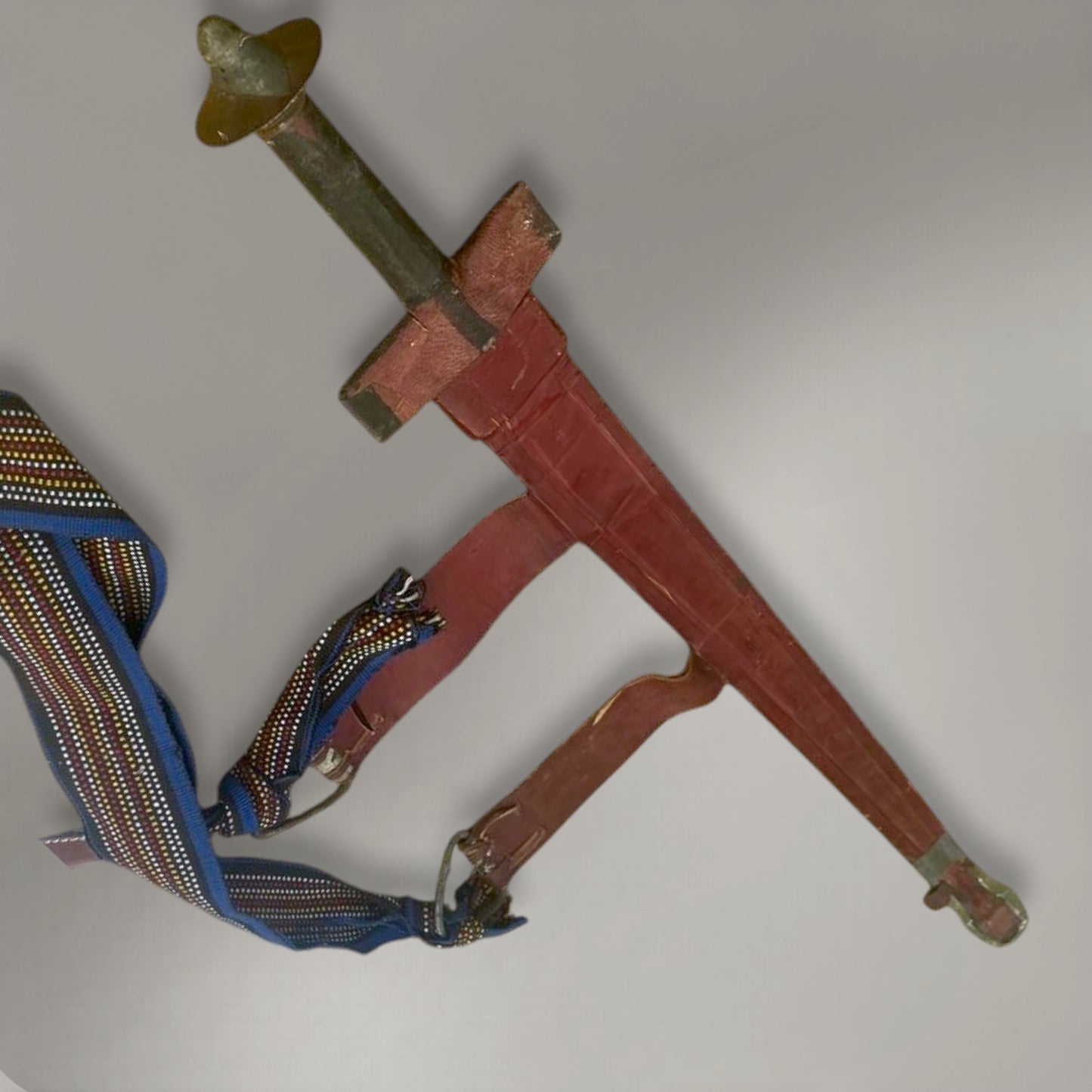 A rare and authentic African tuareg sword, dated to c. 1940–70,