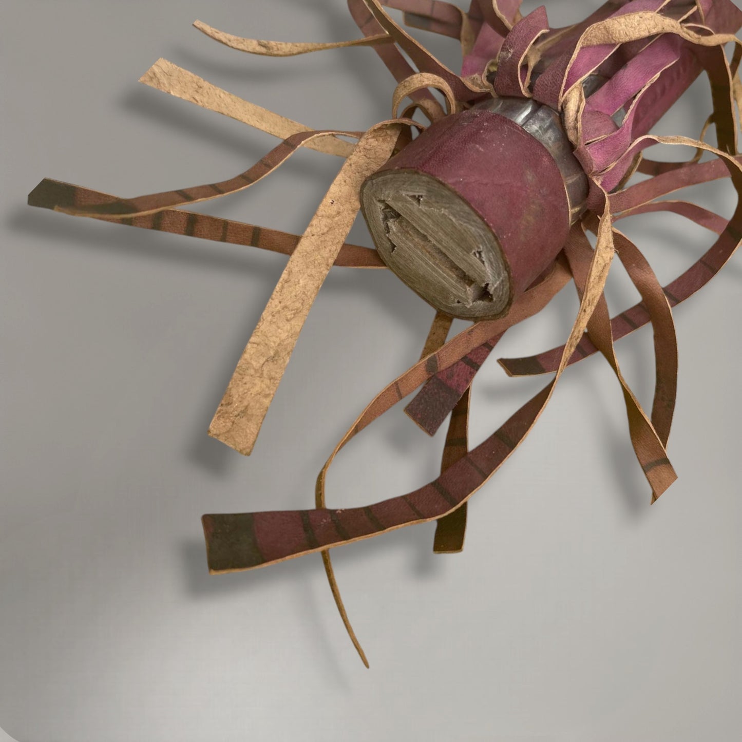 A rare and authentic African disguised sword cane, dated to c. 1920–40,