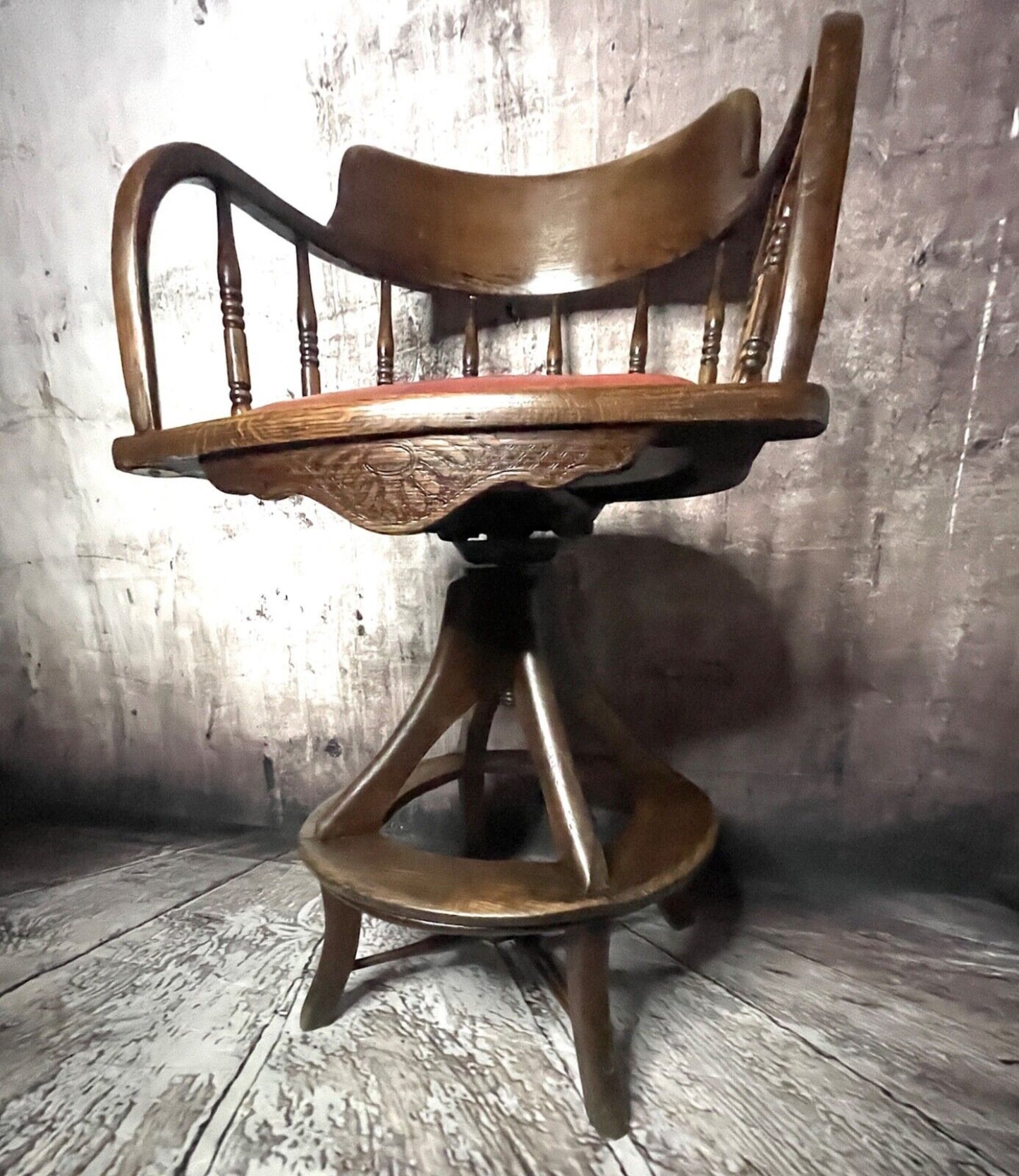 Art Nouveau architects chair 1890c