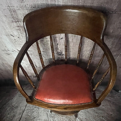 Art Nouveau architects chair 1890c