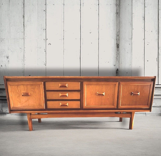 Mid Century Very  Long "William Lawrence" Teak Sideboard