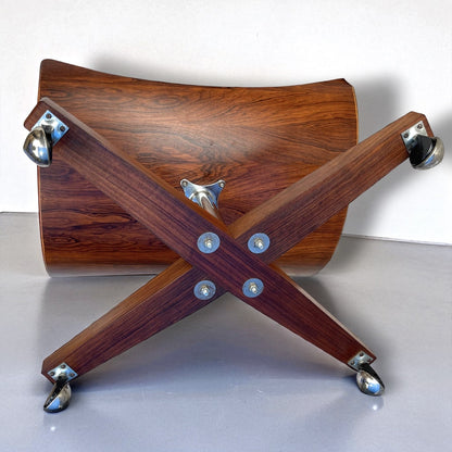 G Plan 6250 “Blofeld” Chair &amp; 6251 Footstool original 1960s production.