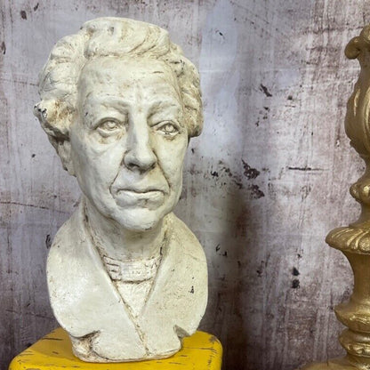 Large Studio Bust Sculpture allegedly of Queen Elizabeth II.