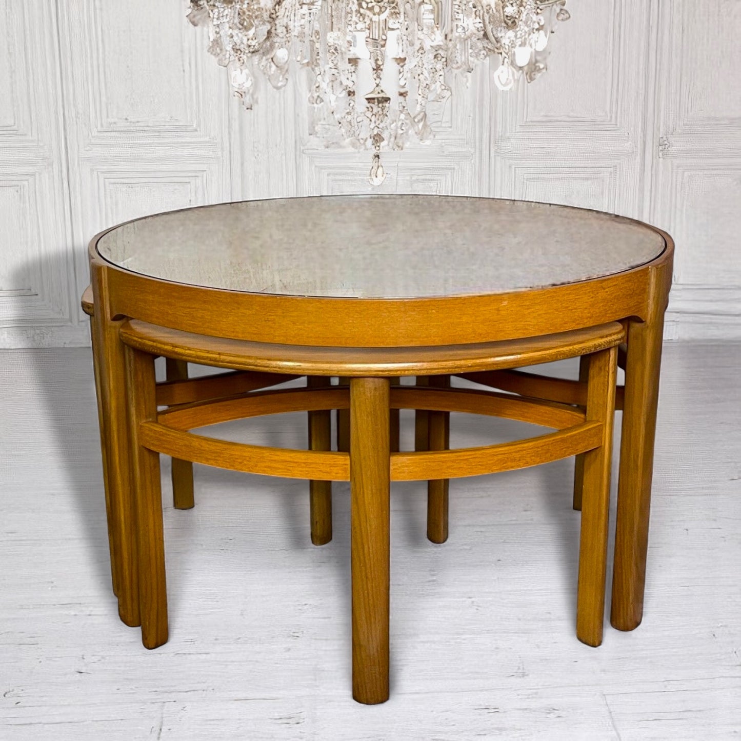 Mid Century "Trinity" Nathan nest of tables