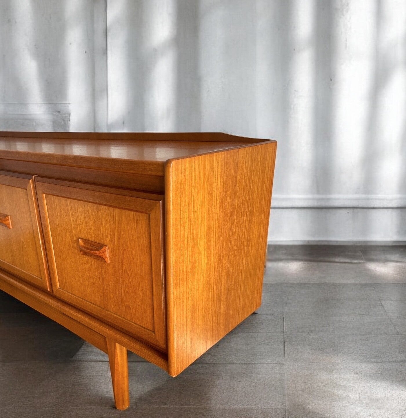 Mid Century Very  Long "William Lawrence" Teak Sideboard