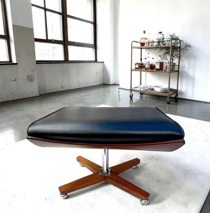 A Rare Pair of G Plan 6250 “Blofeld” Chairs & 6251 Footstool original 1960s production.