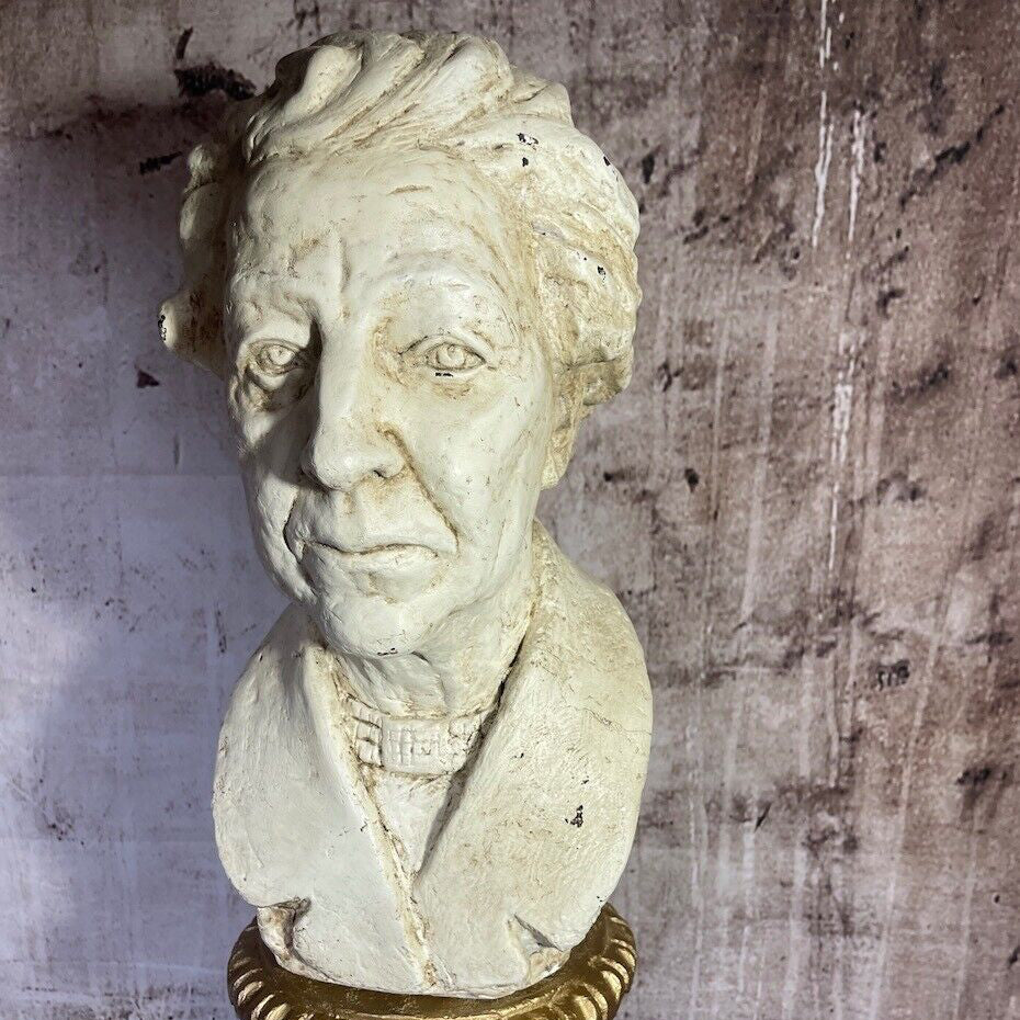 Large Studio Bust Sculpture allegedly of Queen Elizabeth II.