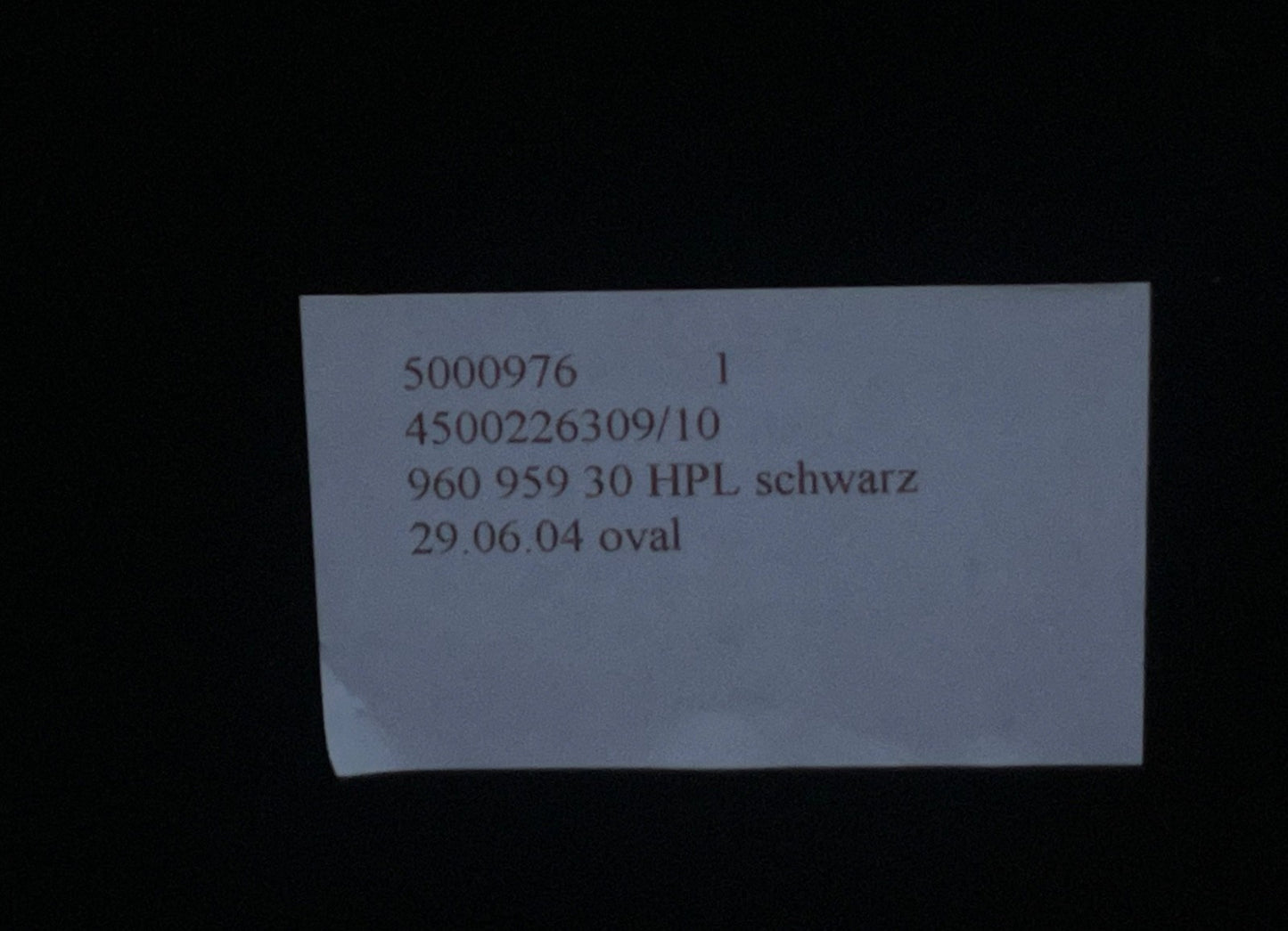 Eames ETR “Surfboard” Table Vitra 2004