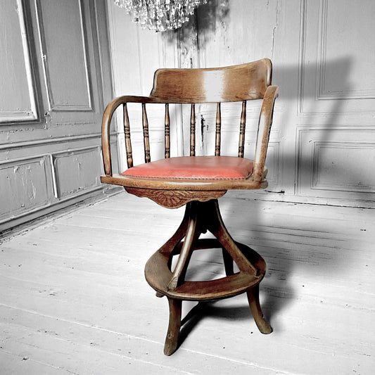 Art Nouveau architects chair 1890c
