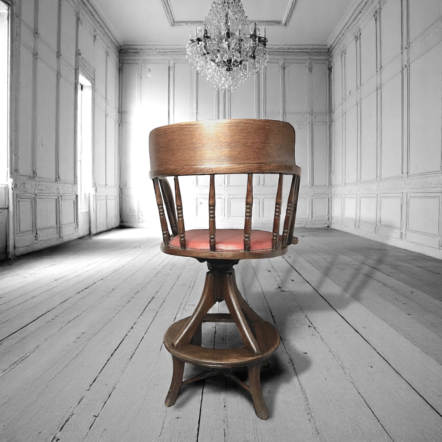 Art Nouveau architects chair 1890c